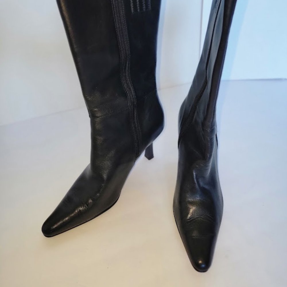 Black Leather Boot Size 8 GREAT CONDITION!